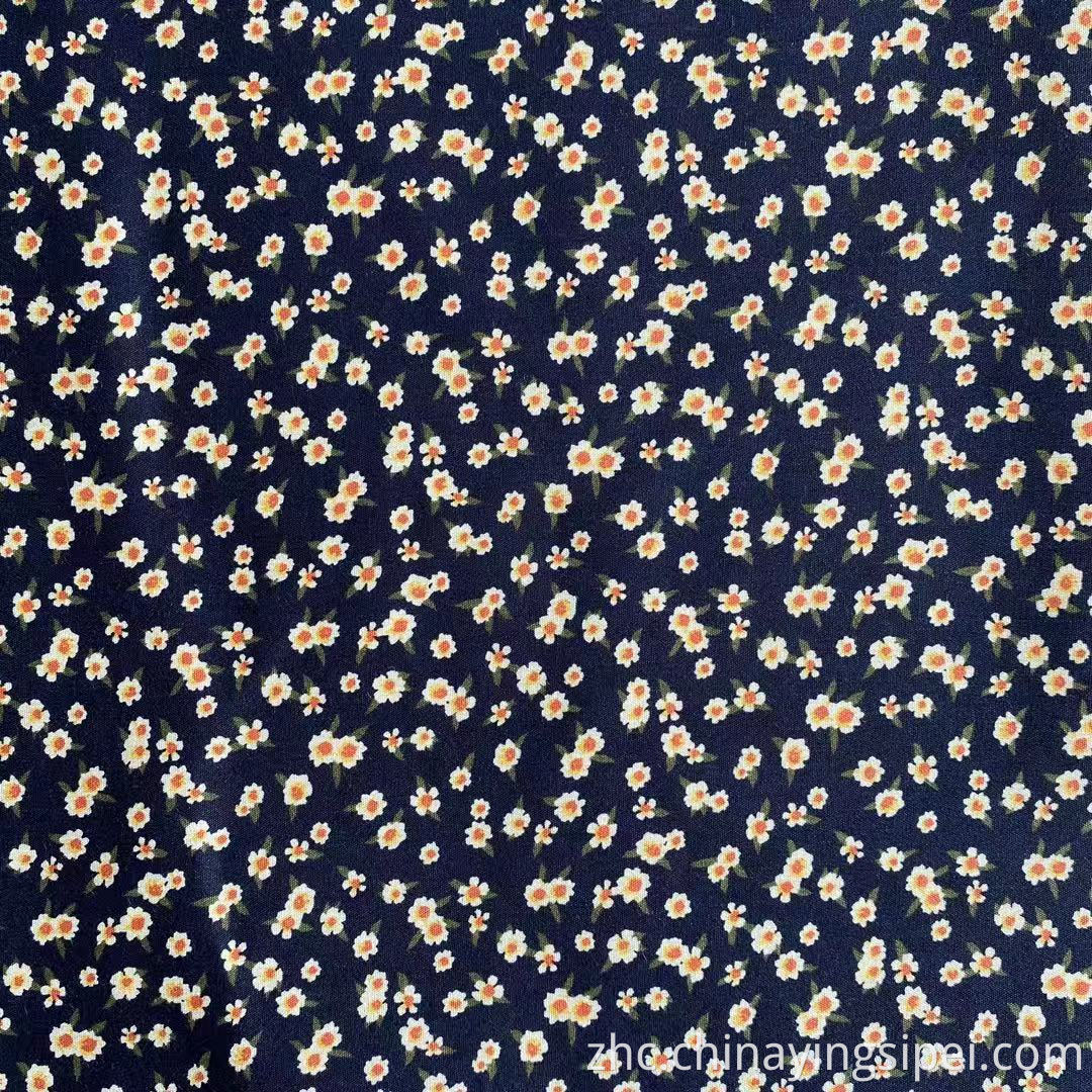 编织100%排放印刷的普通人造丝粘液织物30S 120GSM准备商品库存